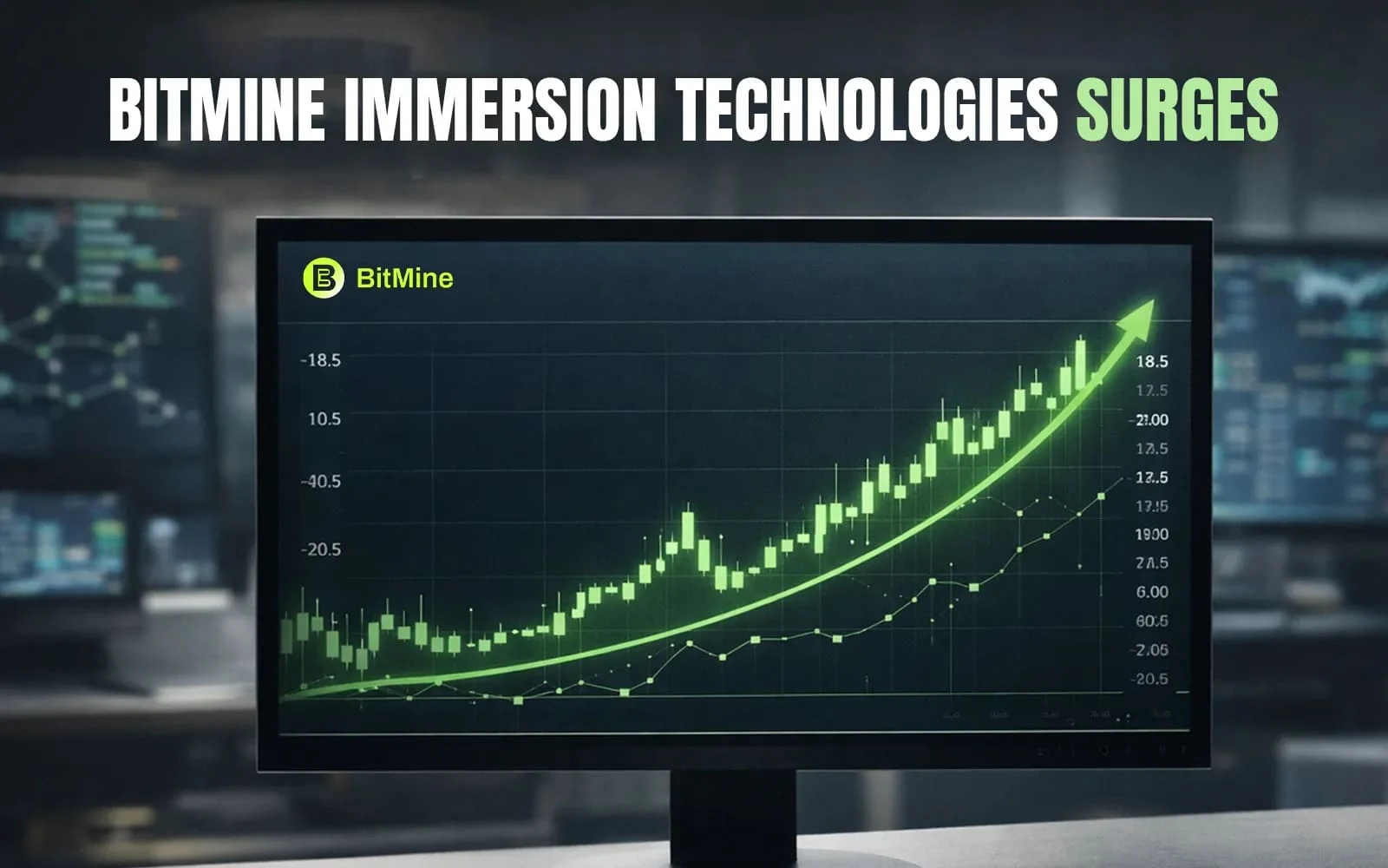 Bitmine Immersion Technologies Surges as Crypto Recovery Optimism Boosts Stocks