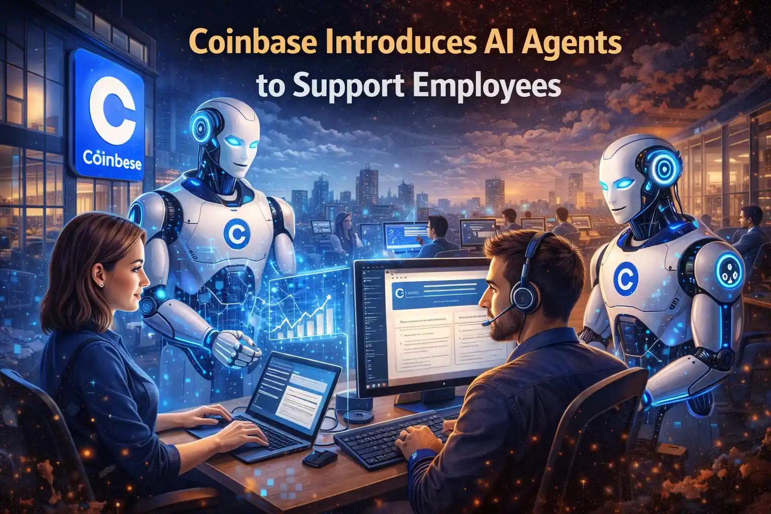 Coinbase Introduces AI Agents to Support Employees