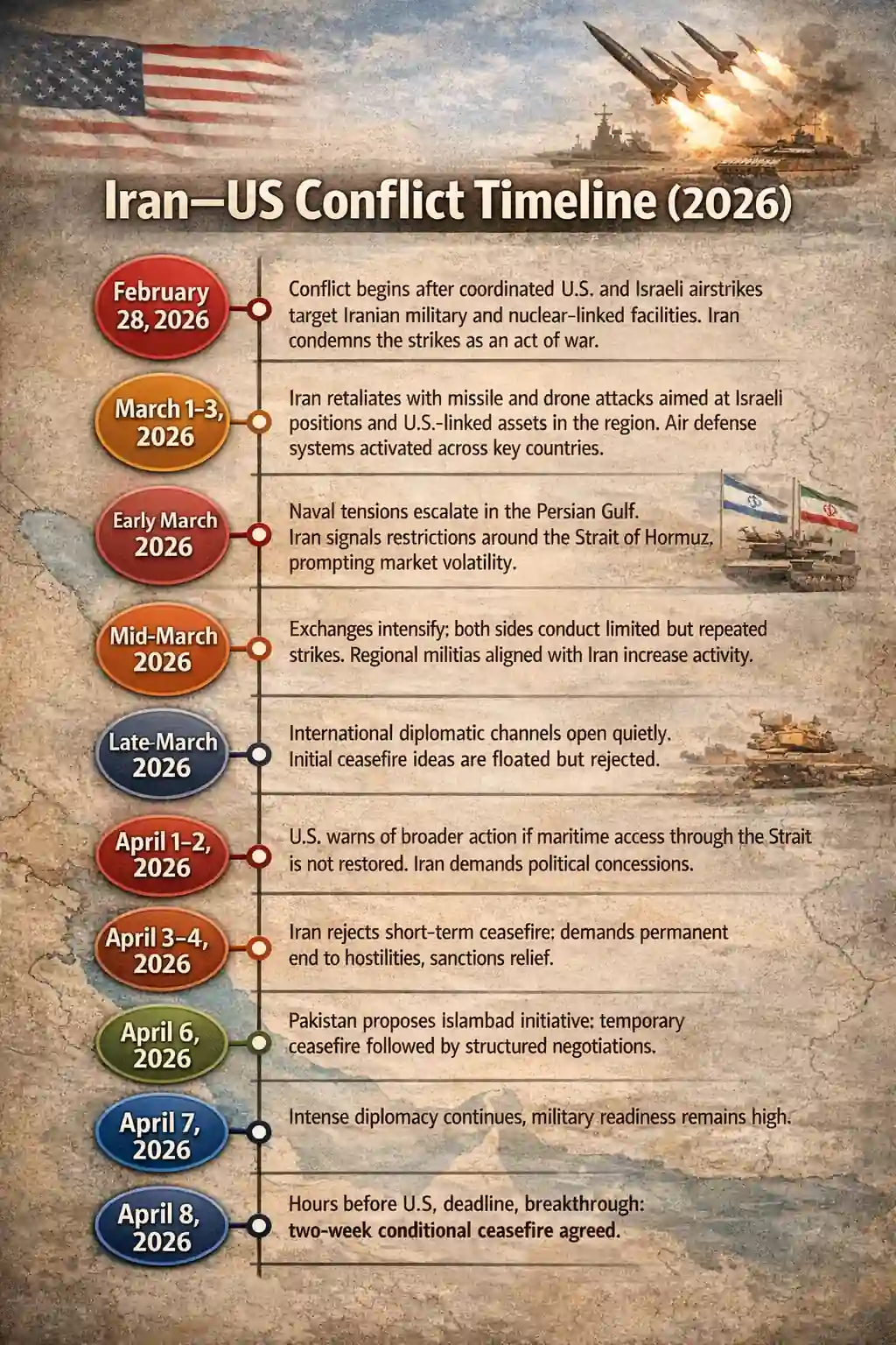 iran us conflict timeline