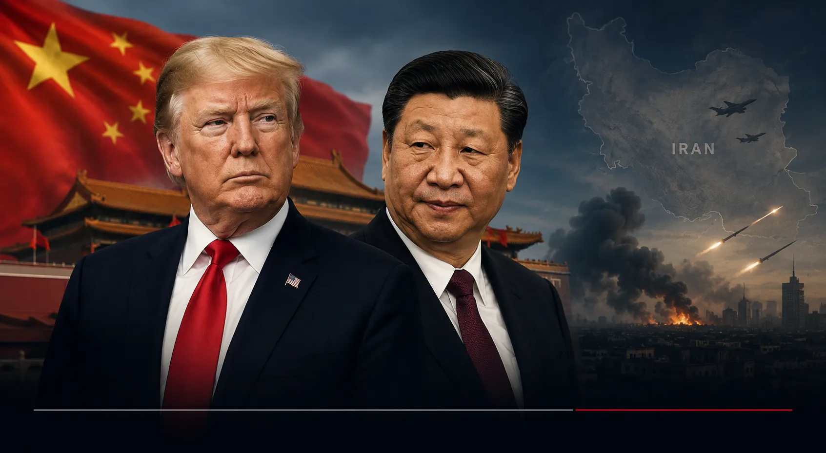 Trump Heads to China Seeking Diplomatic Wins Amid Iran War Pressure