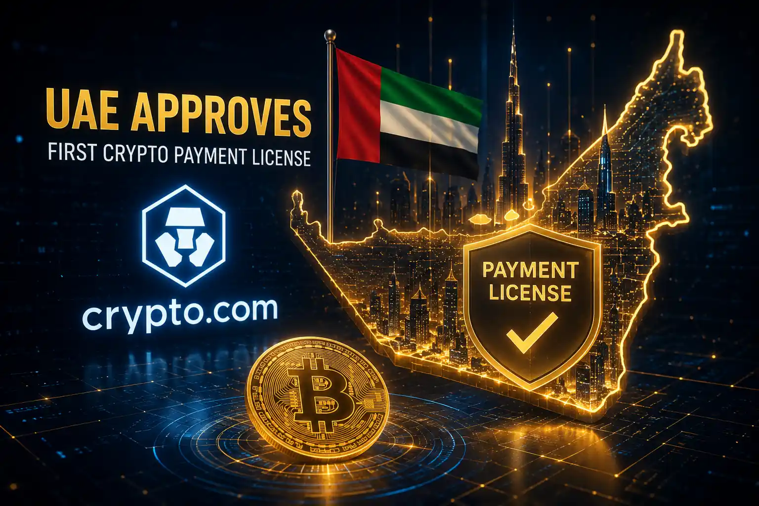 UAE Approves First Crypto Payment License for Crypto.com