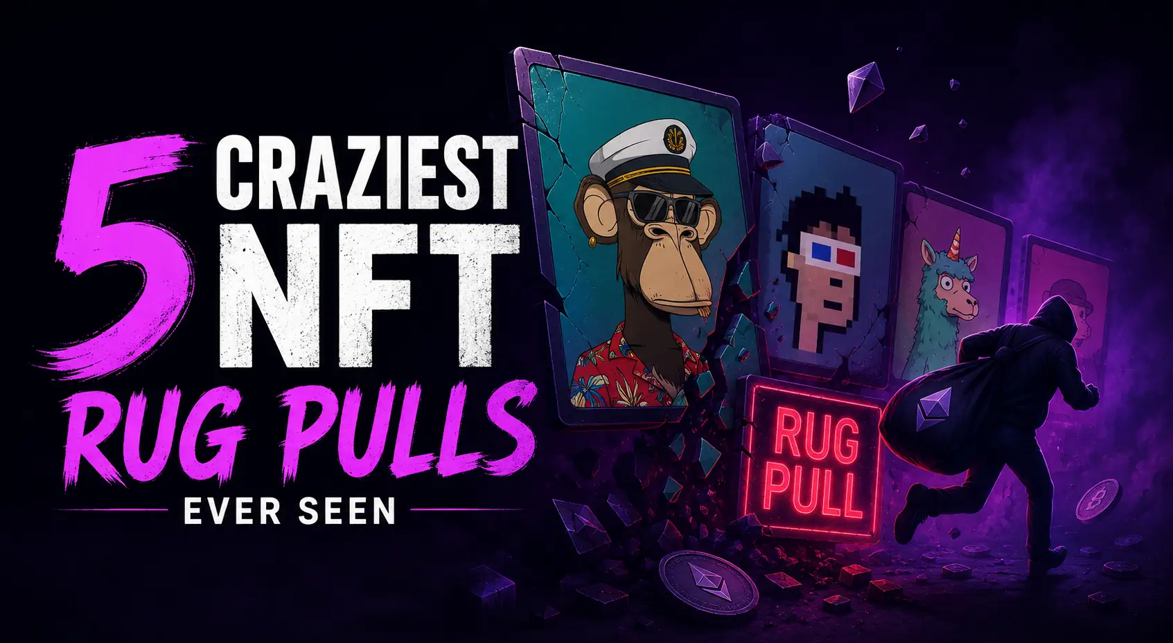 5 Craziest NFT Rug Pulls Ever Seen
