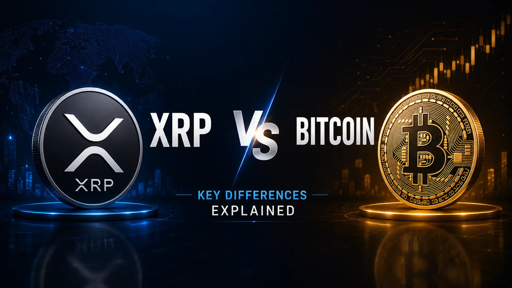 XRP vs Bitcoin: Key Differences Explained