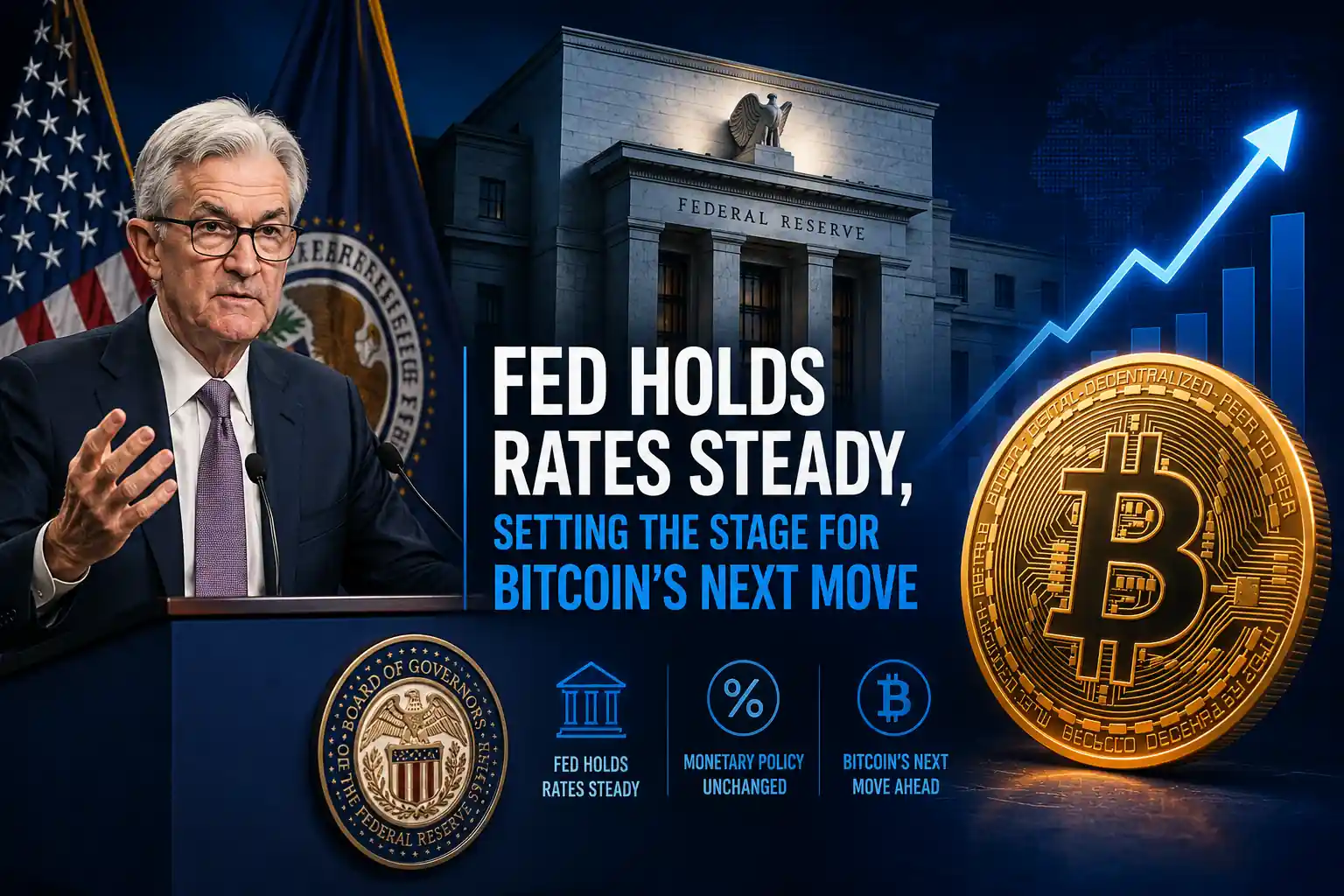 Fed Holds Rates Steady, Setting the Stage for Bitcoin's Next Move