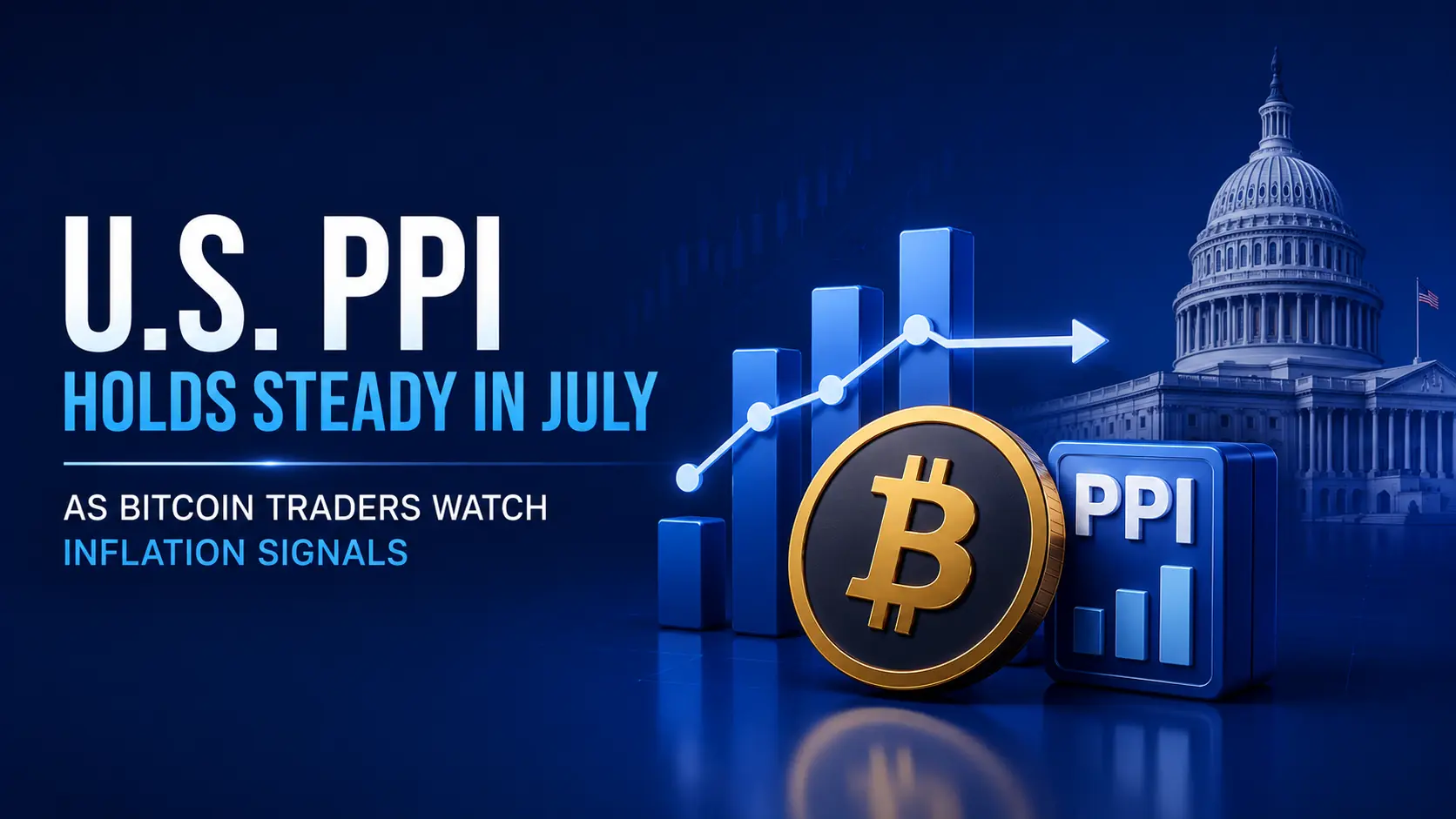 U.S. PPI Holds Steady in July as Bitcoin Traders Watch Inflation Signals