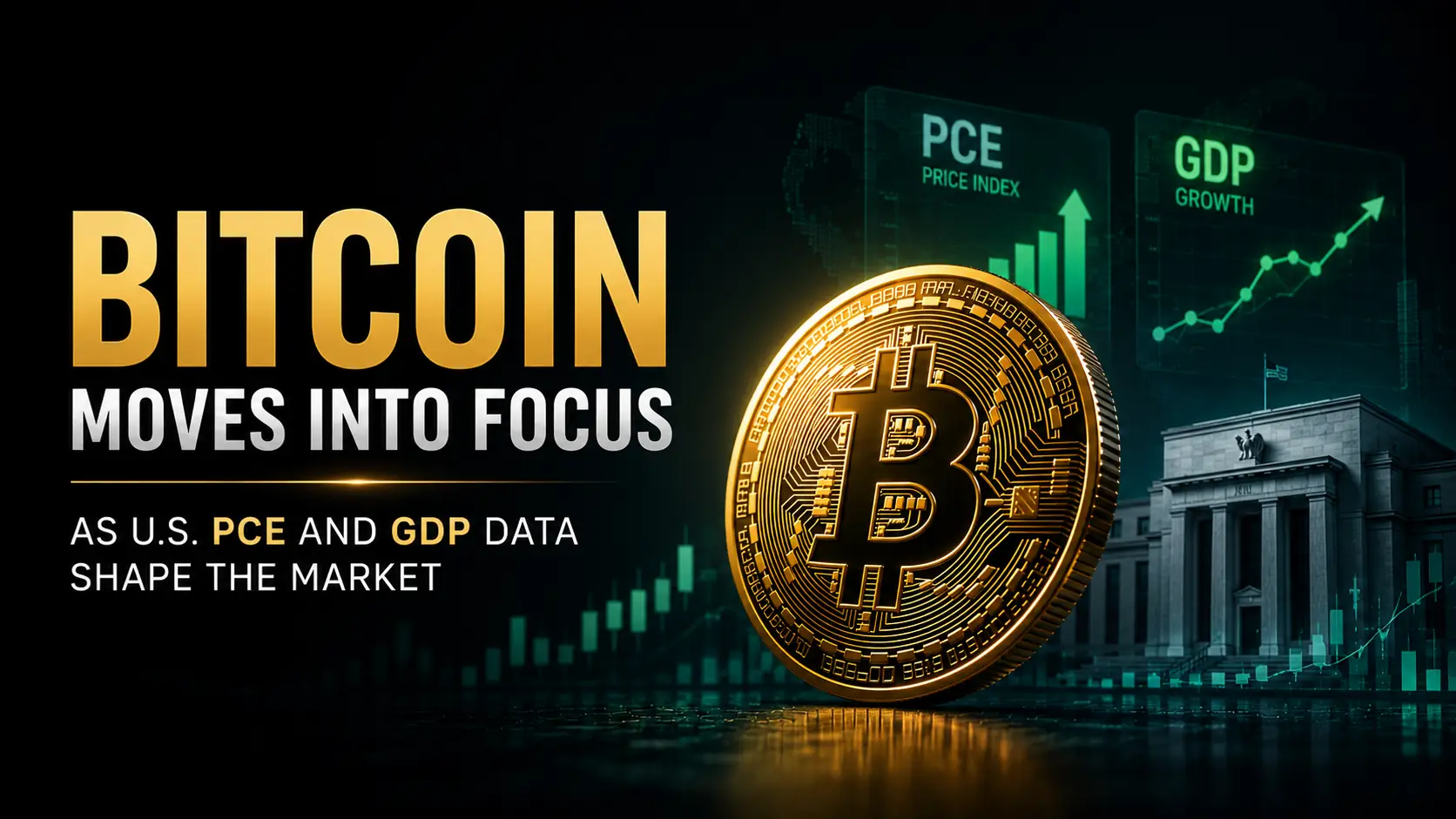 Bitcoin Moves Into Focus as U.S. PCE and GDP Data Shape the Market